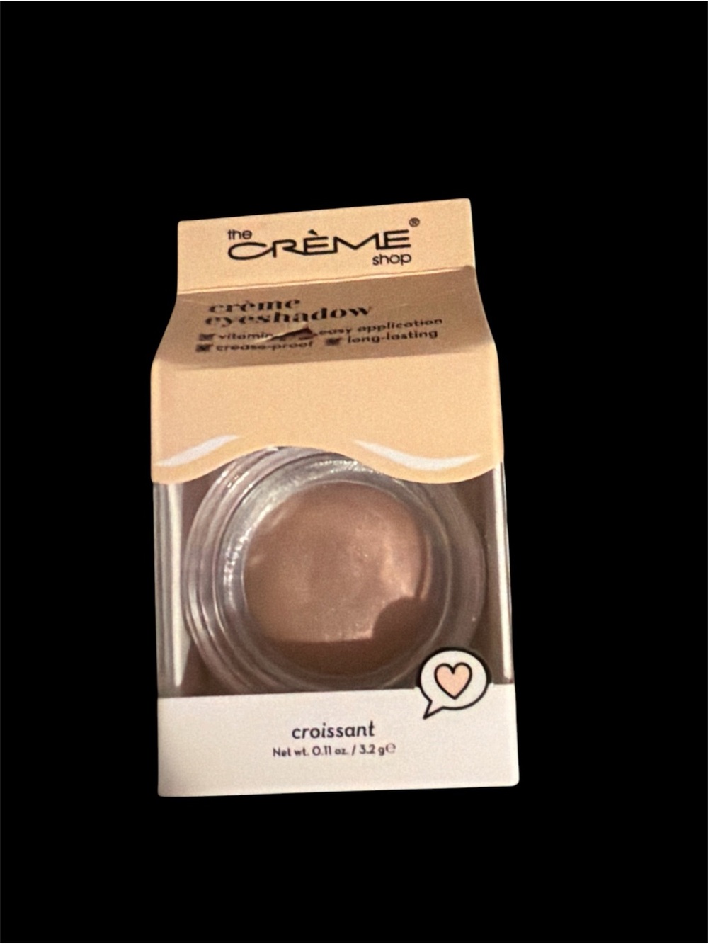 The Crème Shop Croissant Cream Eyeshadow